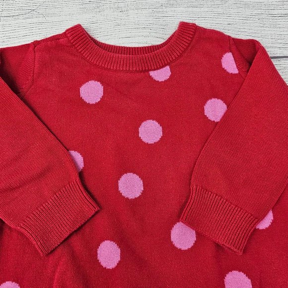 babyGap Print Intarsia‎ Sweater Dress Size 18-24 months - Picture 1 of 6